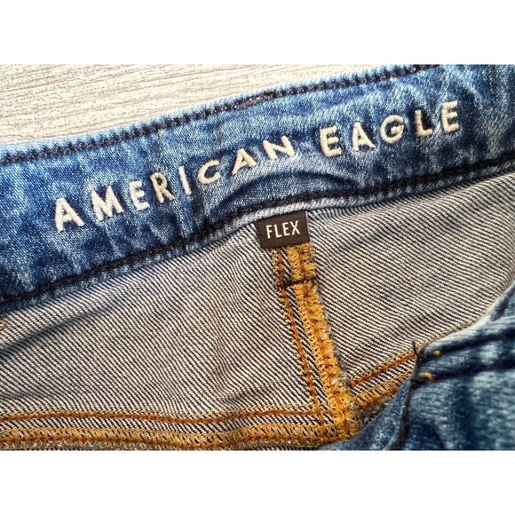 American Eagle Flex Denim Jeans Athletic Fit 28x30 Mens 28 x 30 Stretch - Picture 2 of 8